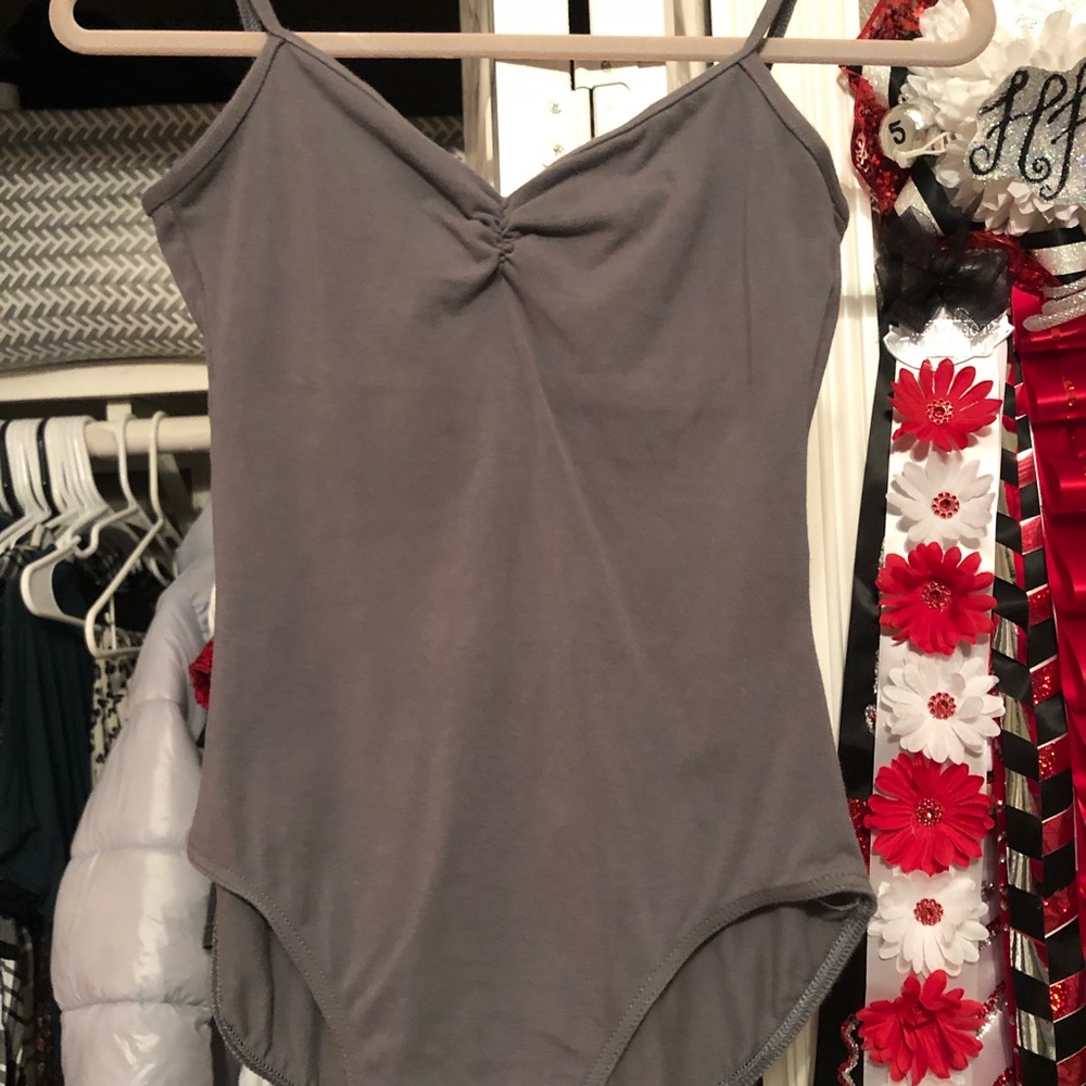 Gray Dance Leotard